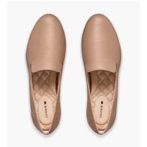 Birdies The Starling Slipper Flat in Taupe Leather Size 6